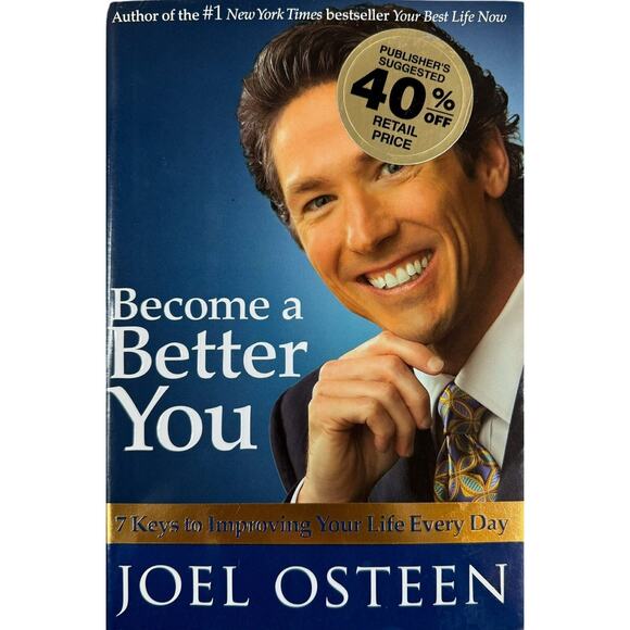 Become a Better You by Joel Osteen (Hardcover) - Picture 1 of 6